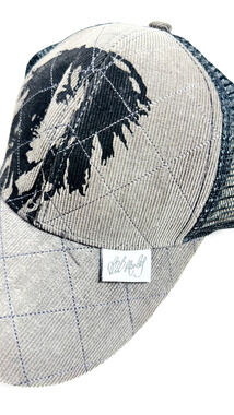 Bob Marley- Logo & Face - grey